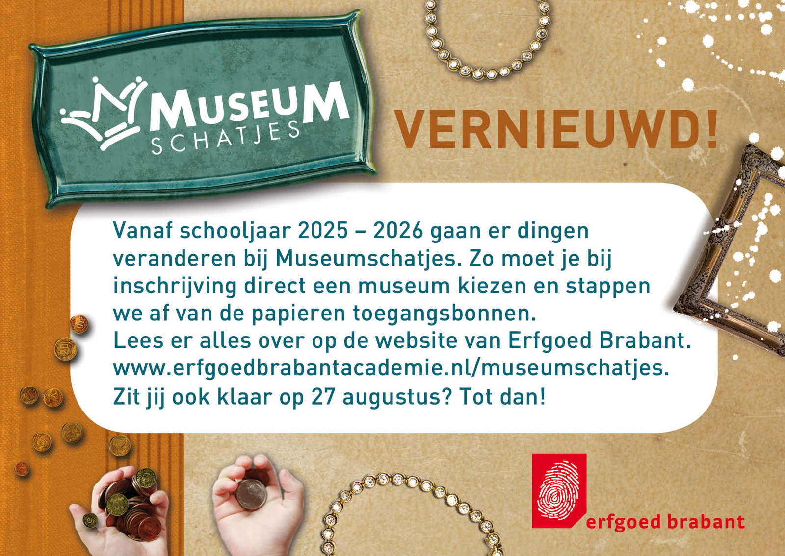 Museumschatjes veranderingen